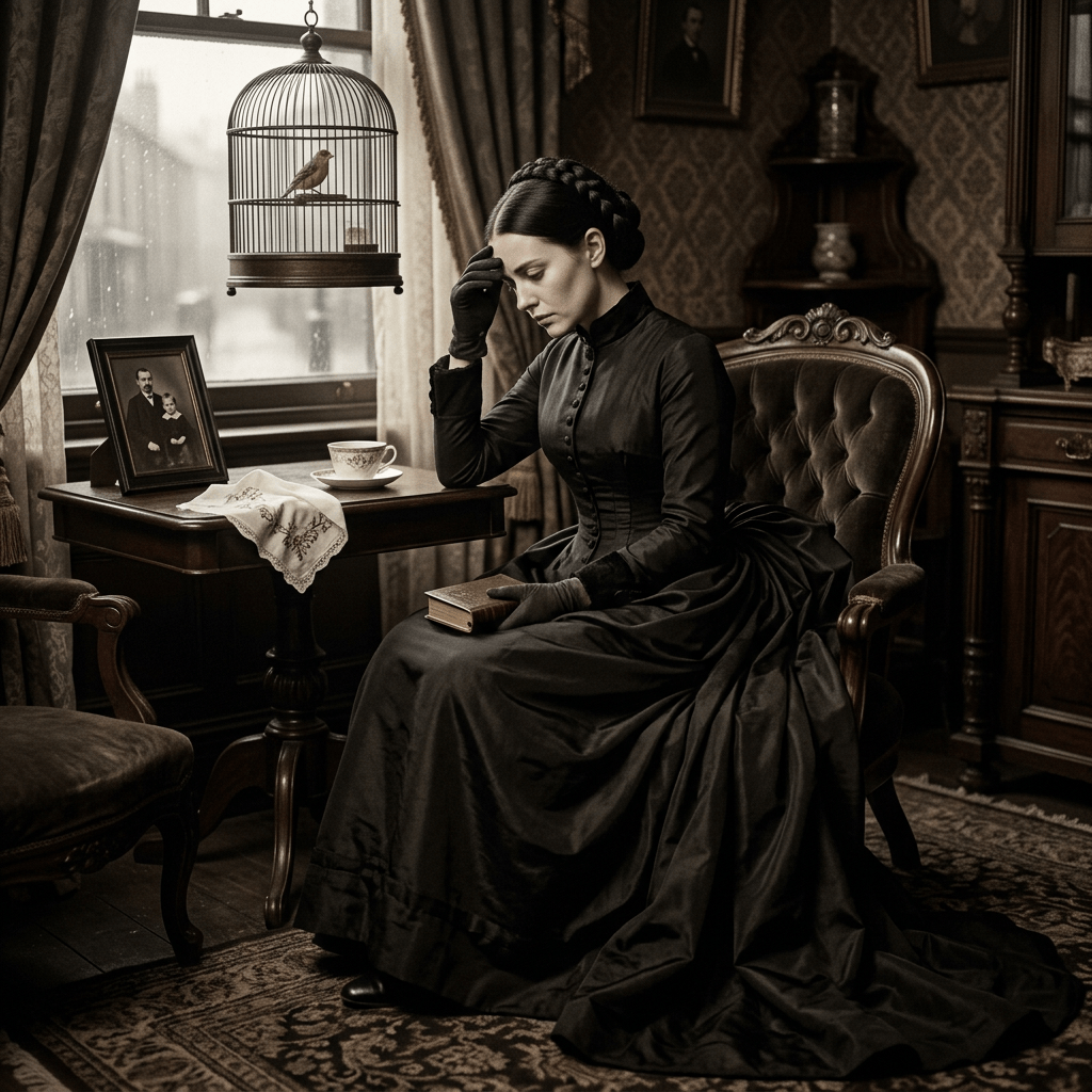 19th century woman constrained by social norms